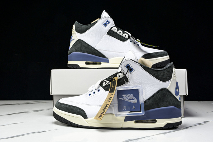 Maniére Jordan 3 Diffused Blue HV8571-100