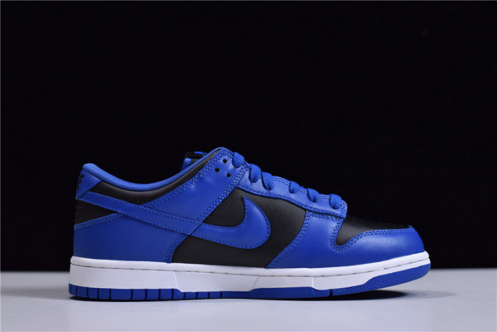 nike dunk low retro black hyper cobalt (2021) dd1391-001