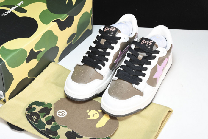 a bathing ape bape sta low copshoe bp-185