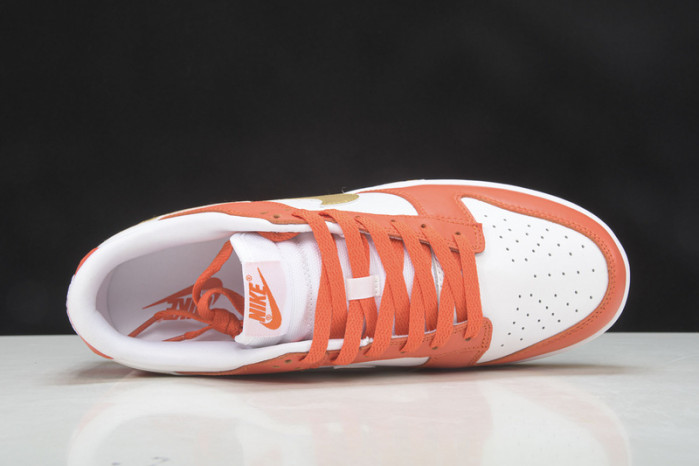 nike dunk low golden orange dq4690-800