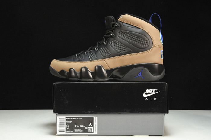air jordan 9 olive concord ct8019-034