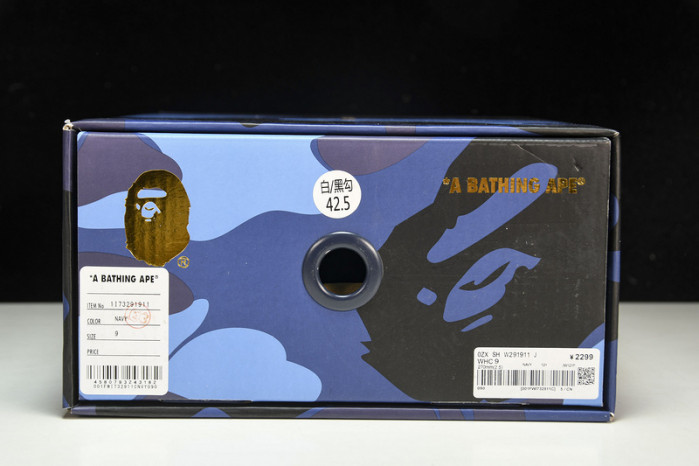 a bathing ape bape sta low copshoe bp-202