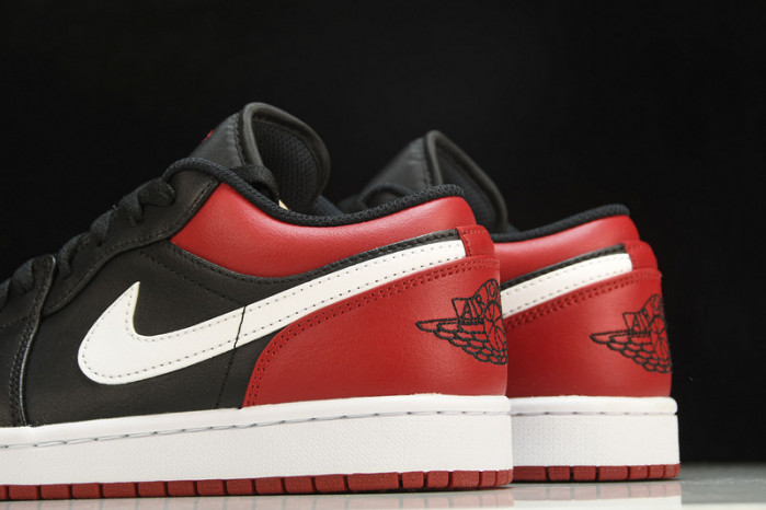 jordan 1 low alternate bred toe - 553558-066