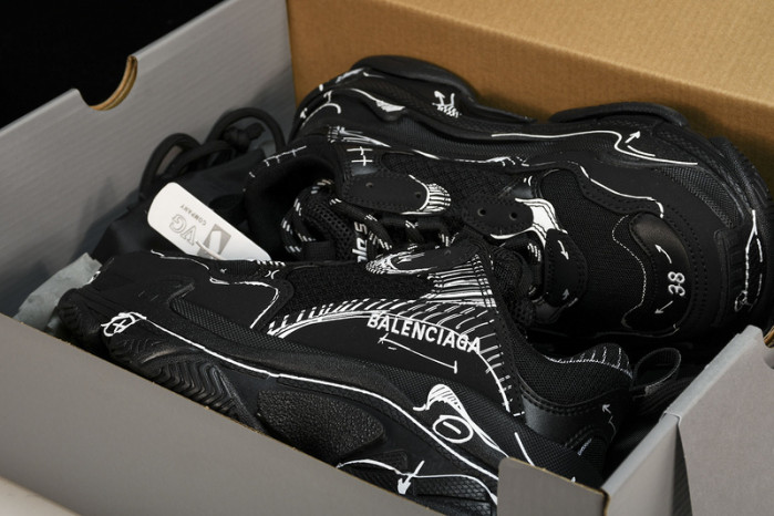 bl triple s trainers -copshoe bl202