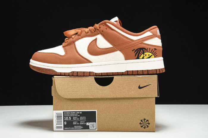 nike dunk low retro sun club burn sunrise (w) dr5475-100
