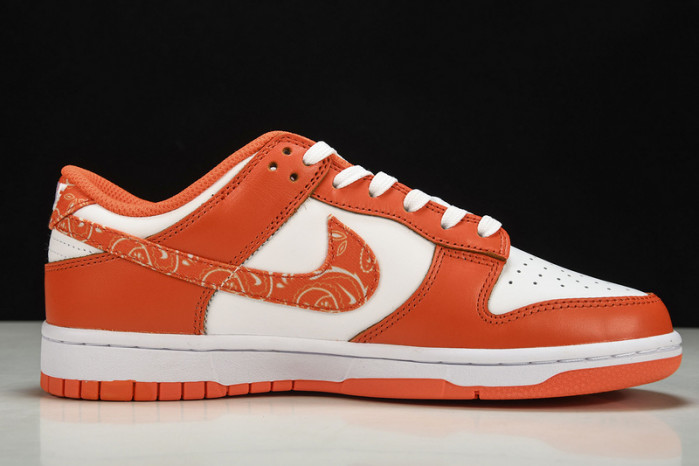 nike dunk low essential paisley pack orange dh4401-103