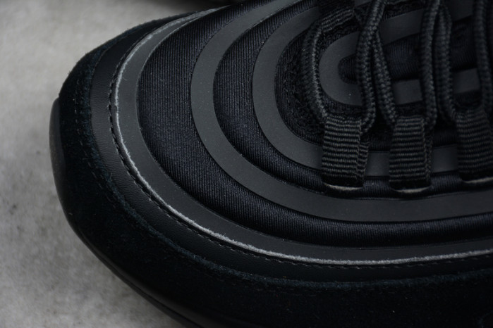 nike max 97 ul 17 se ultra triple black sock-like 924452-001