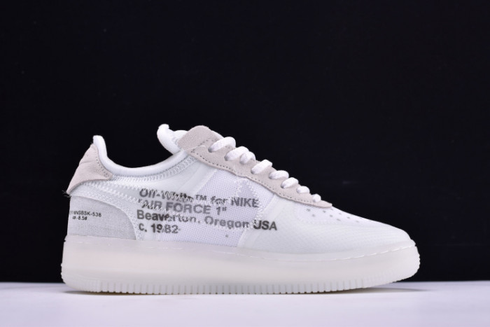 nike air force 1 lof of all white ao4606-100