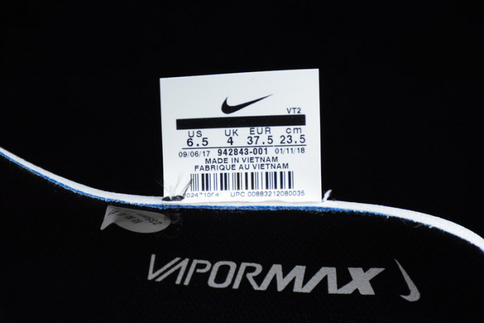 nike women air vapormax flyknit 2.0 black 942843-001