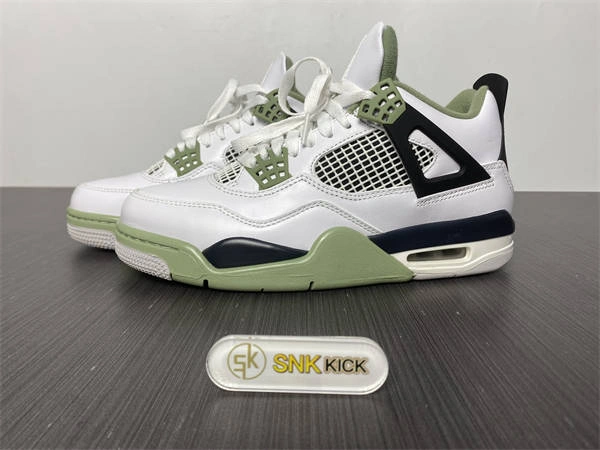 Affordable Jordan 4 Retro Seafoam AQ9129- 3857