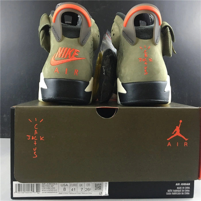 Seasonal Jordan6 Travis Scott CN1084- 4042