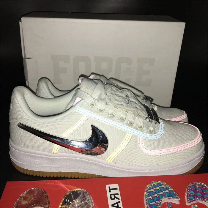 Premium Nike Air Force 1 Low Travis Scott AQ4211- 5161