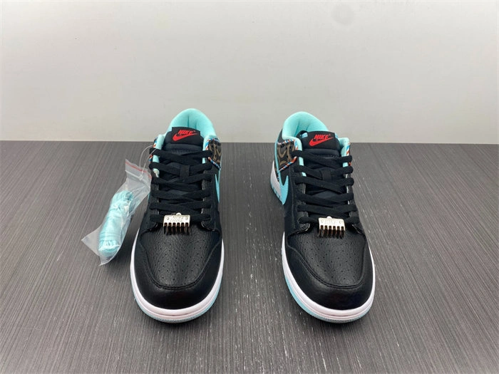 TimelessDesign Nike Dunk Low SE Barber Shop Black dh7614- 4752