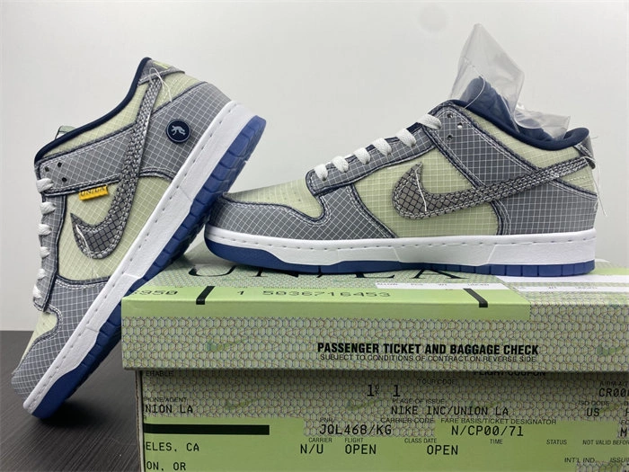 Nike Dunk Low Union Passport Pack Pistachio DJ9649- Premium 4736