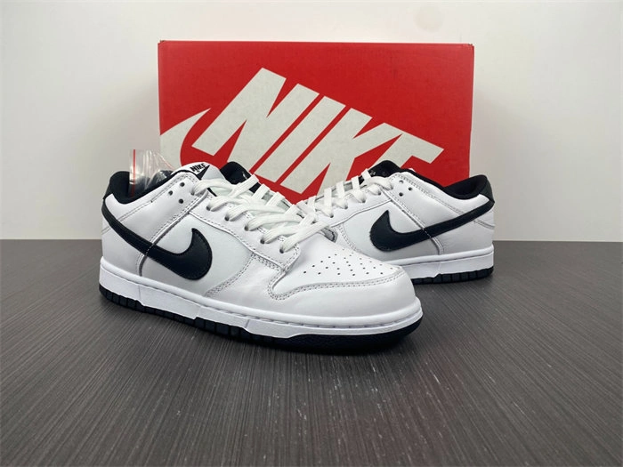 Resilient Nike Dunk Low White Black DD1503- 4802