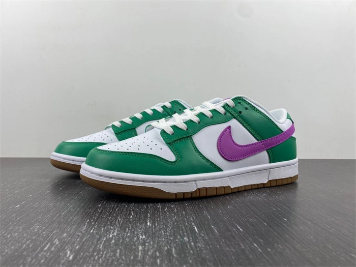 Nike Dunk Low White Stadium Green Fuchsia FD9922- DailyWear 4610