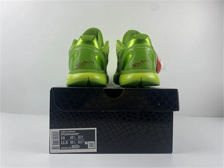 Nike Kobe 6 Protro Grinch CW2190- Youthful 4997
