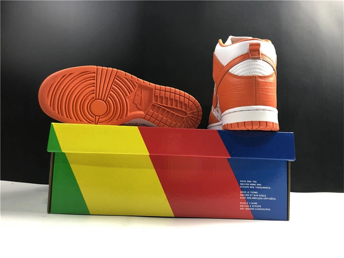 Nike SB Dunk High Supreme Orange 307385- Effortless 4937