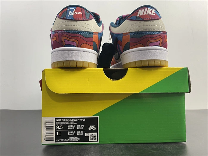 Chic Nike SB Dunk Low Pro Parra Abstract Art DH7695- 4854