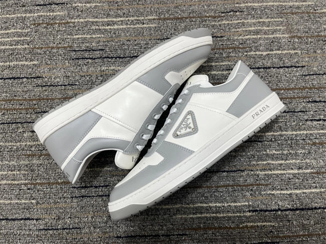 Sophisticated Prada Leather Sneaker 3313